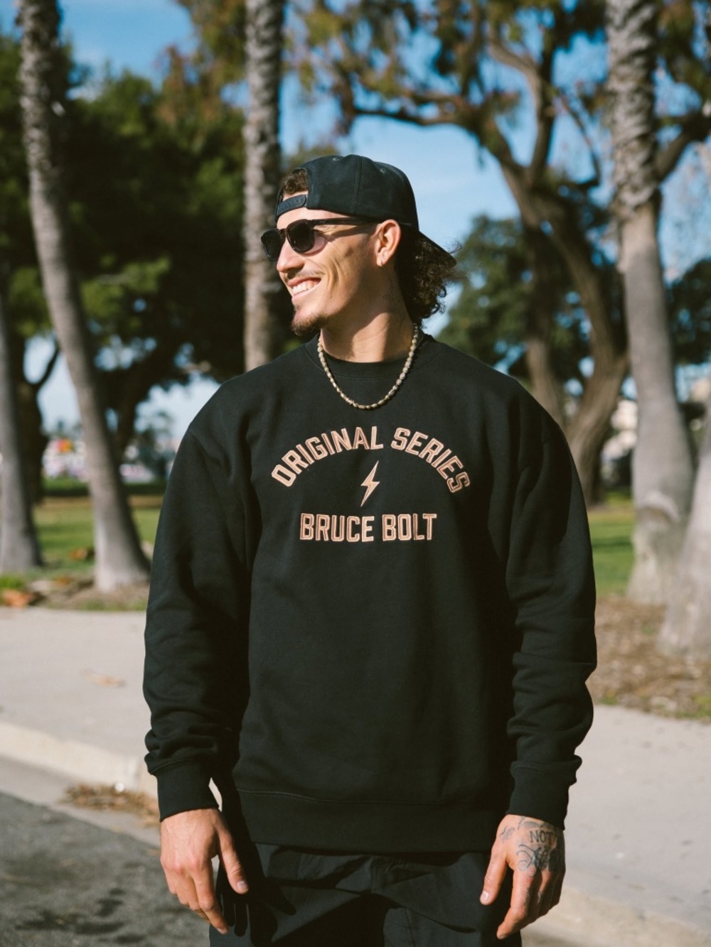"Original Series" Crewneck - Black Size L